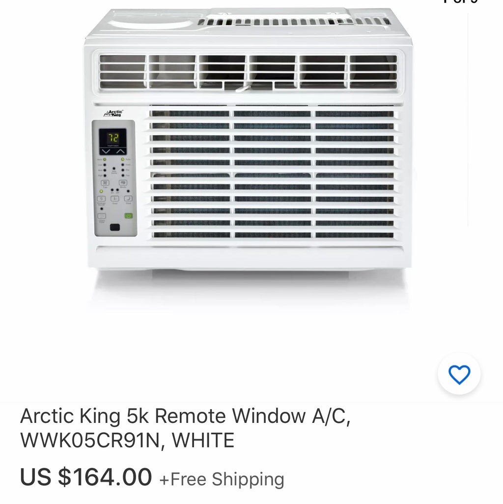 NEW 5000 BTU Air Conditioner - $200 Retail - Reno B10917